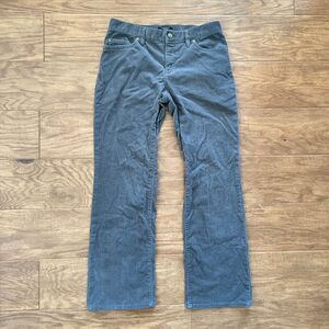 Talbots Petites Pants Women's Size 6P Gray Corduroy Signature Boot Bootcut